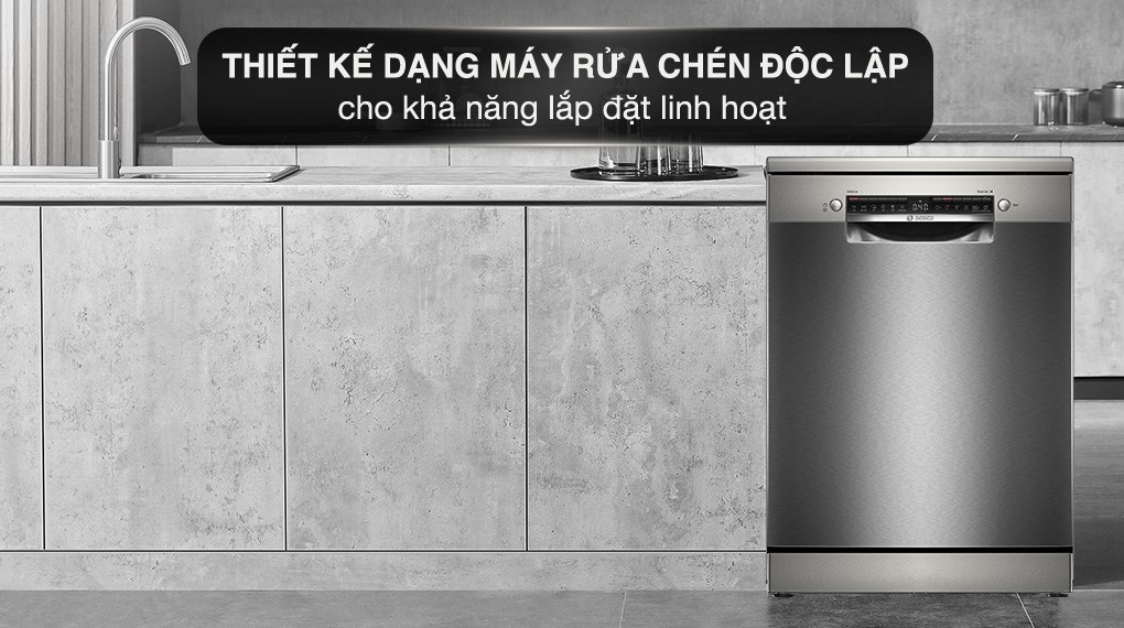 Máy rửa chén độc lập Bosch SMS4HVI00E