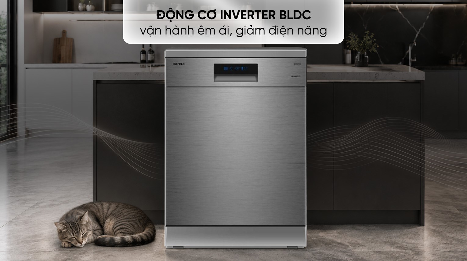 Máy rửa chén độc lập Hafele HDW-F602TS (535.29.551)