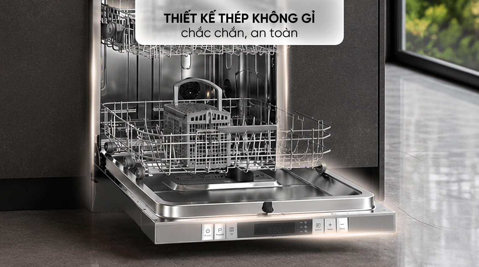 Máy rửa chén độc lập Hafele HDW-F602TS (535.29.551)