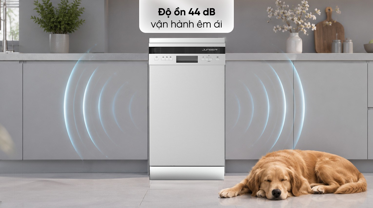 Máy rửa chén độc lập Junger DWJ-450