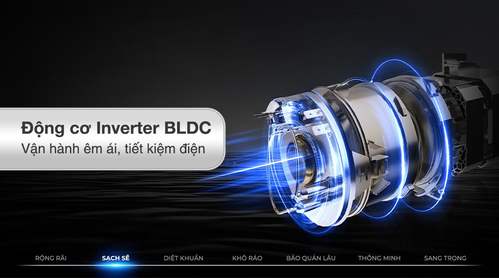 Máy rửa chén độc lập Haier HDWA18-686BK5VN