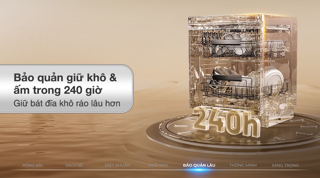 Máy rửa chén độc lập Haier HDWA18-686BK5VN