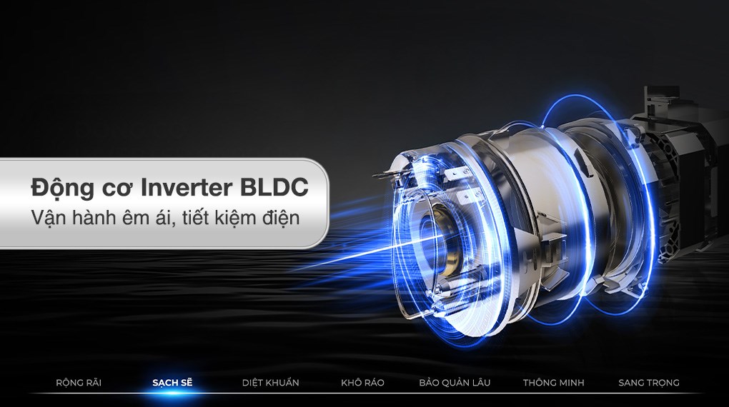 Máy rửa chén độc lập Haier HDWA18-686BK3VN