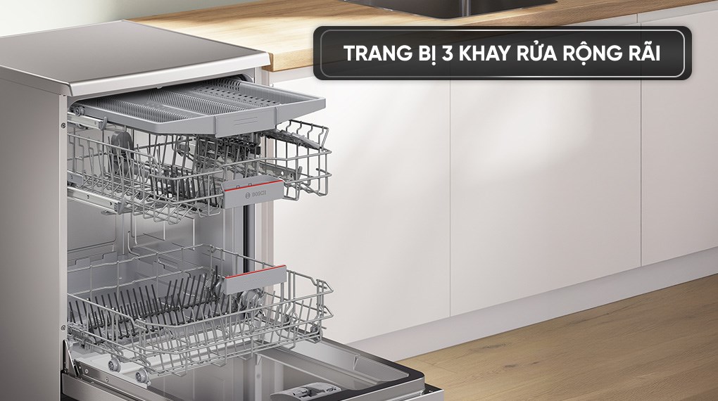 Máy rửa chén độc lập Bosch SMS4EVI04E