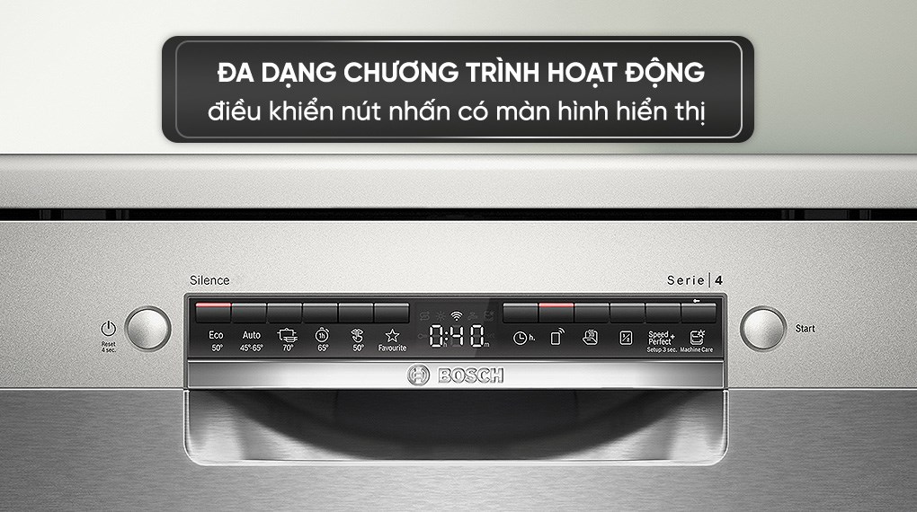 Máy rửa chén độc lập Bosch SMS4EVI04E