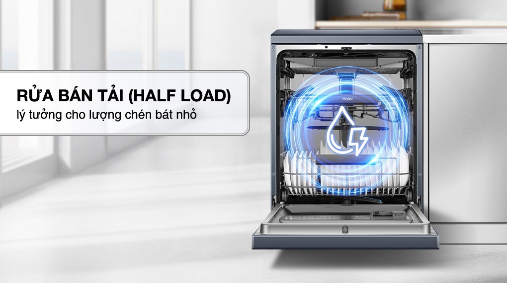 Máy rửa chén độc lập Haier HDWE16-66BK6VN