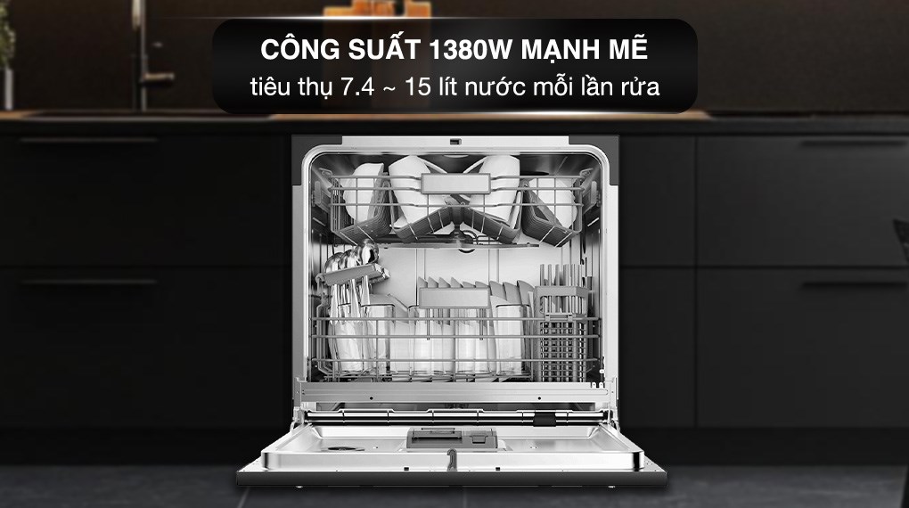 Máy rửa chén độc lập Comfee CDW-10F60TB