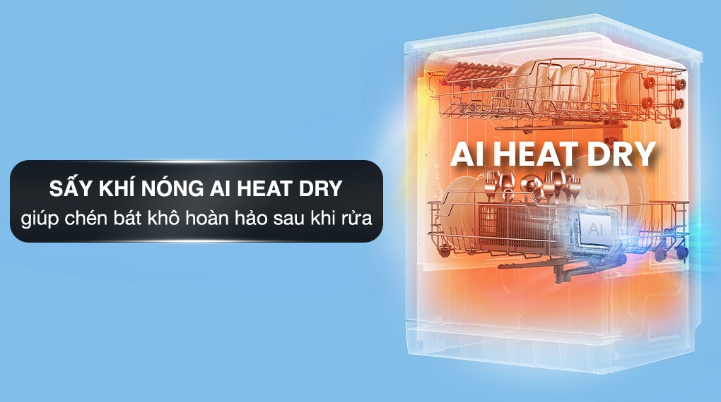 Máy rửa chén độc lập Comfee CDW-10F60TB