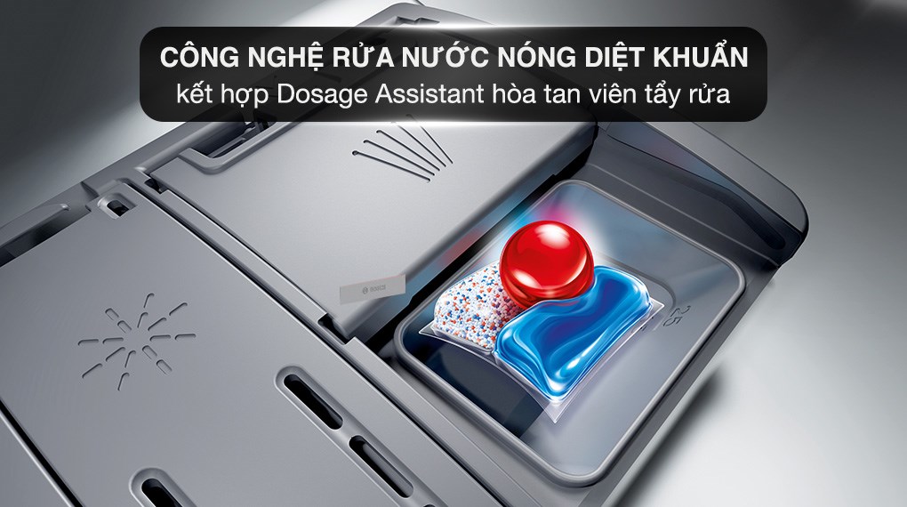 Máy rửa chén âm tủ Bosch SMI4EVS08E