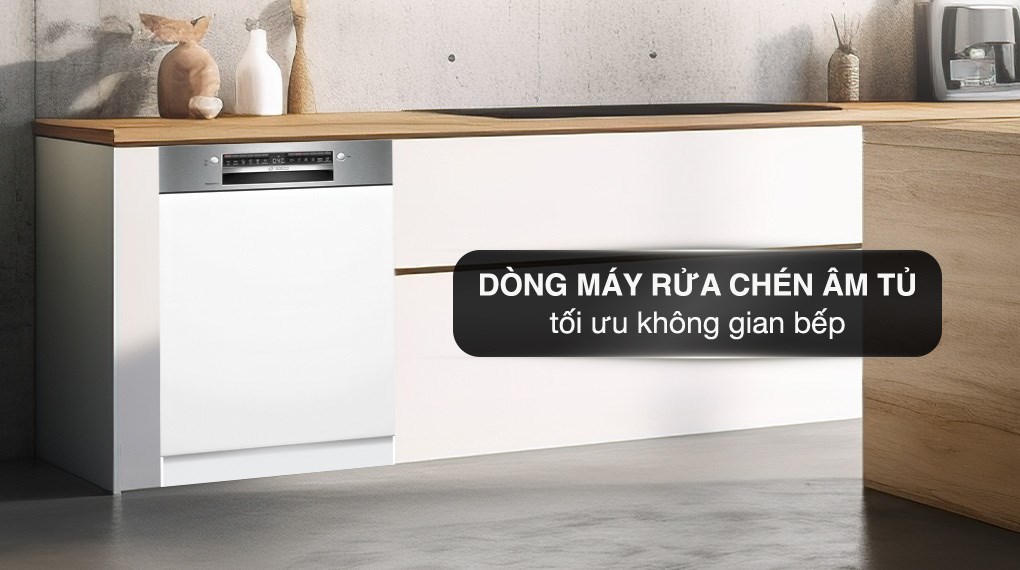 Máy rửa chén âm tủ Bosch SMI4EVS08E