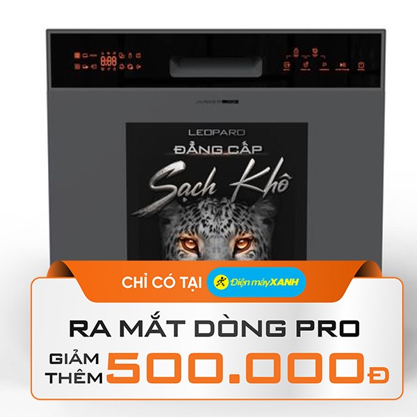 Máy rửa chén độc lập Junger Leopard DWJ-103 Pro