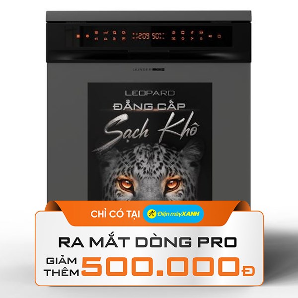 Máy rửa chén độc lập Junger Leopard DWJ-143 Pro