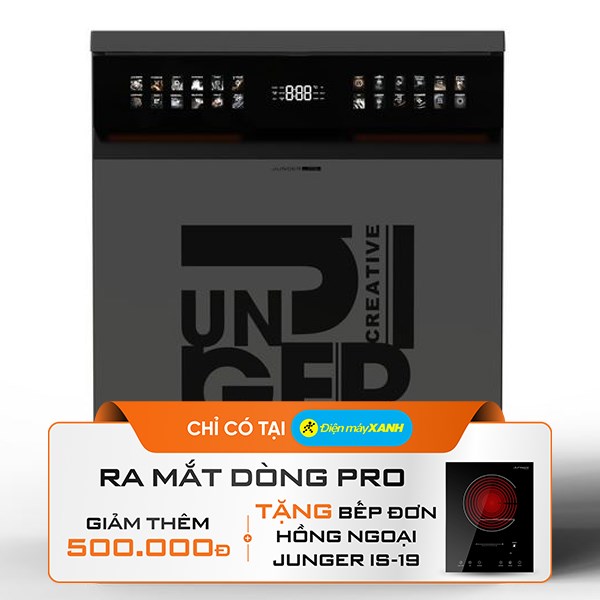 Máy rửa chén độc lập Junger Leopard DWJ-T268 Titanium