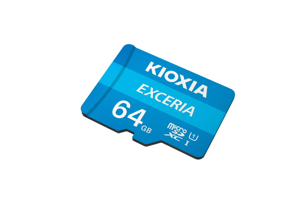 Thẻ nhớ Kioxia MicroSD 64GB Class 10_U1 Màu Xanh Dương