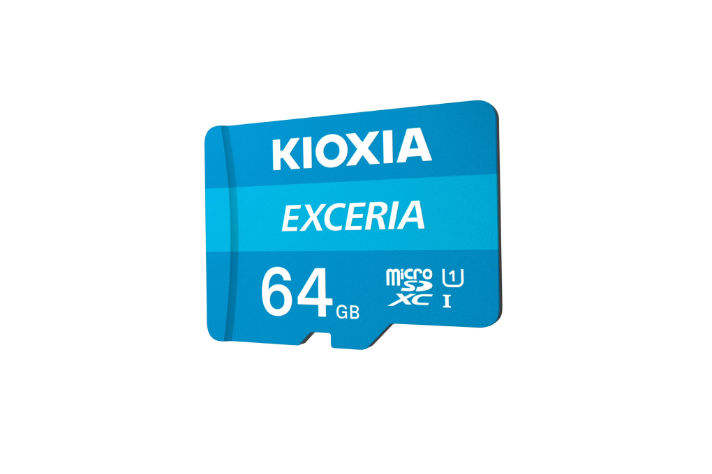 Thẻ nhớ Kioxia MicroSD 64GB Class 10_U1 Màu Xanh Dương