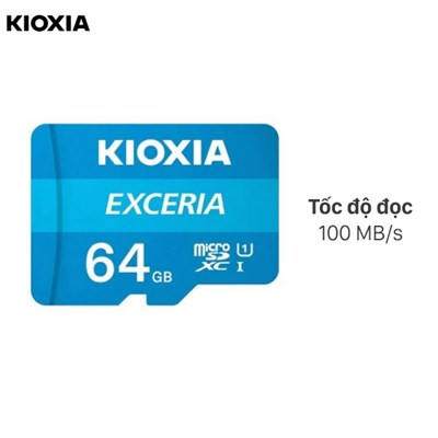 Thẻ nhớ Kioxia MicroSD 64GB Class 10_U1