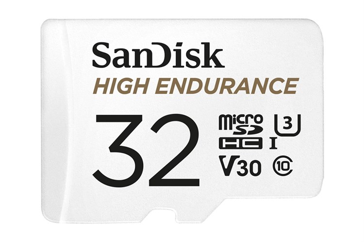 Thẻ nhớ chuyên Camera Sandisk MicroSD 32GB class 10_U3 Màu Trắng