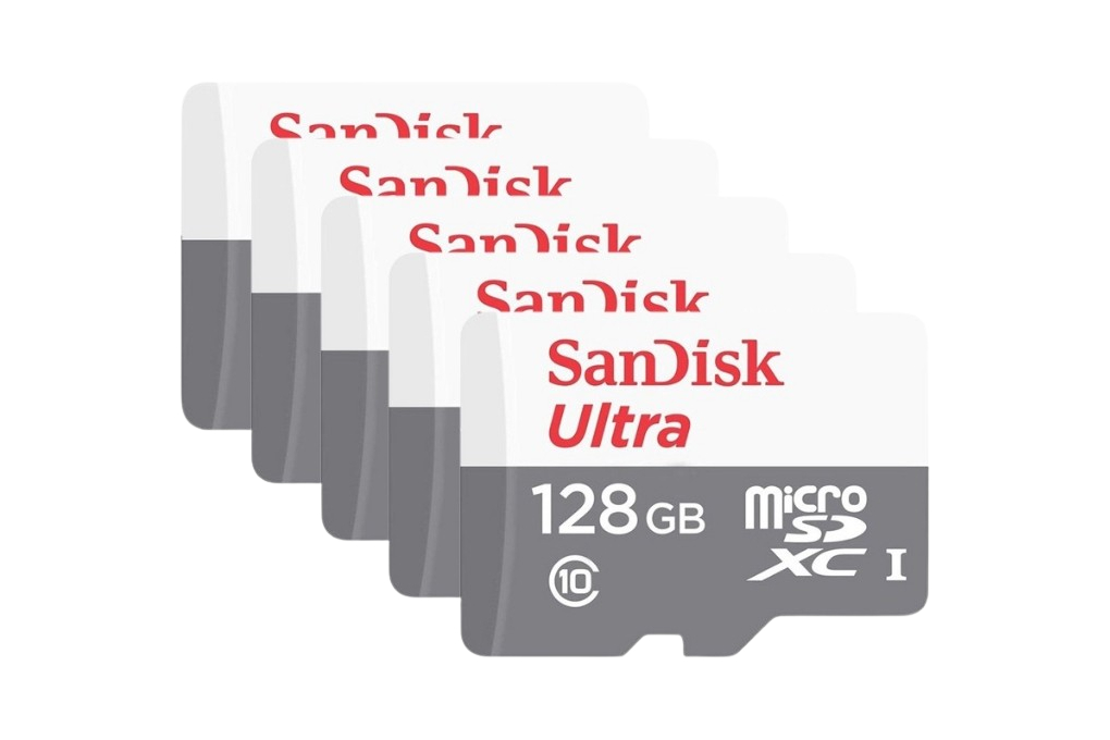 Thẻ nhớ Sandisk MicroSD 128GB class 10_U1 Màu Xám