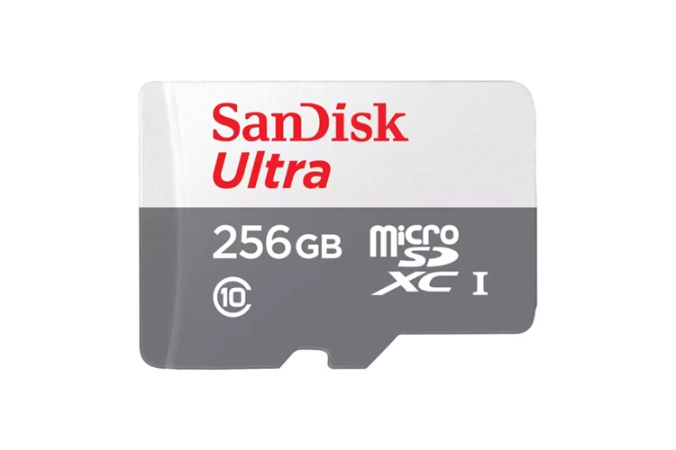 Thẻ nhớ SanDisk MicroSD 256GB class 10_U1 Màu Xám