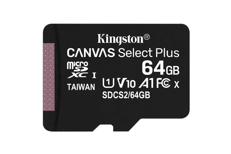 Thẻ nhớ Kingston MicroSD 64GB class 10_U1 Màu Đen