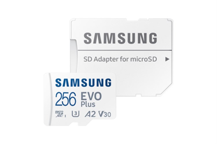 Thẻ nhớ Samsung EVO Plus MicroSD 256GB class 10_U3 Màu Trắng