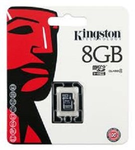 Lot De 40 Cartes Mémoire MicroSD Kingston 8 Go – OEM – Avec Adaptateurs – NEUFS
