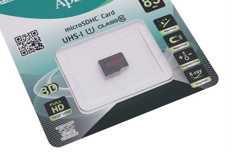Thẻ nhớ Apacer MicroSD 32GB class 10 Màu Đen