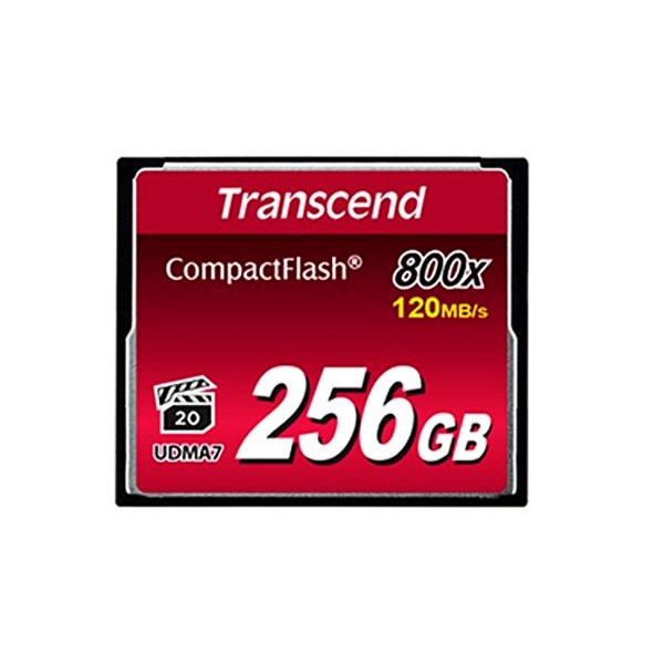 Thẻ nhớ CF 256 GB Transcend 800x