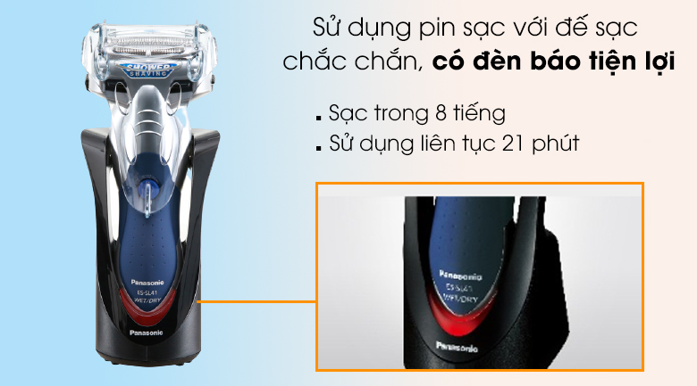 Máy cạo râu khô và ướt Panasonic ES-SL41-S453