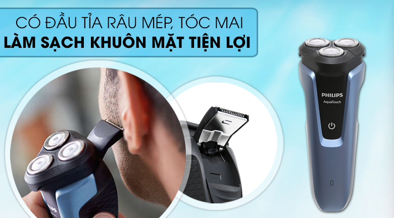 Máy cạo râu khô và ướt Philips S1070