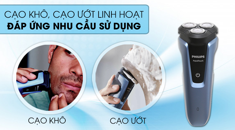 Máy cạo râu khô và ướt Philips S1070