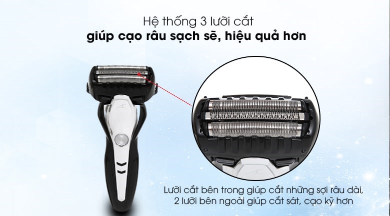 Máy cạo râu khô và ướt Panasonic ES-ST2N-K751