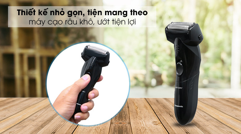 Máy cạo râu khô và ướt Panasonic ES-SL10-K401