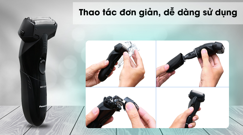 Máy cạo râu khô và ướt Panasonic ES-SL10-K401