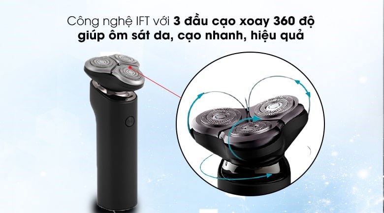 Máy cạo râu khô và ướt Xiaomi S500 NUN4131GL