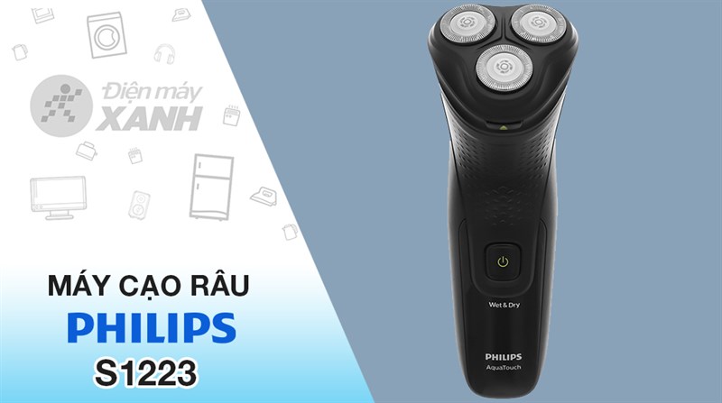 Máy cạo râu khô và ướt Philips S1223