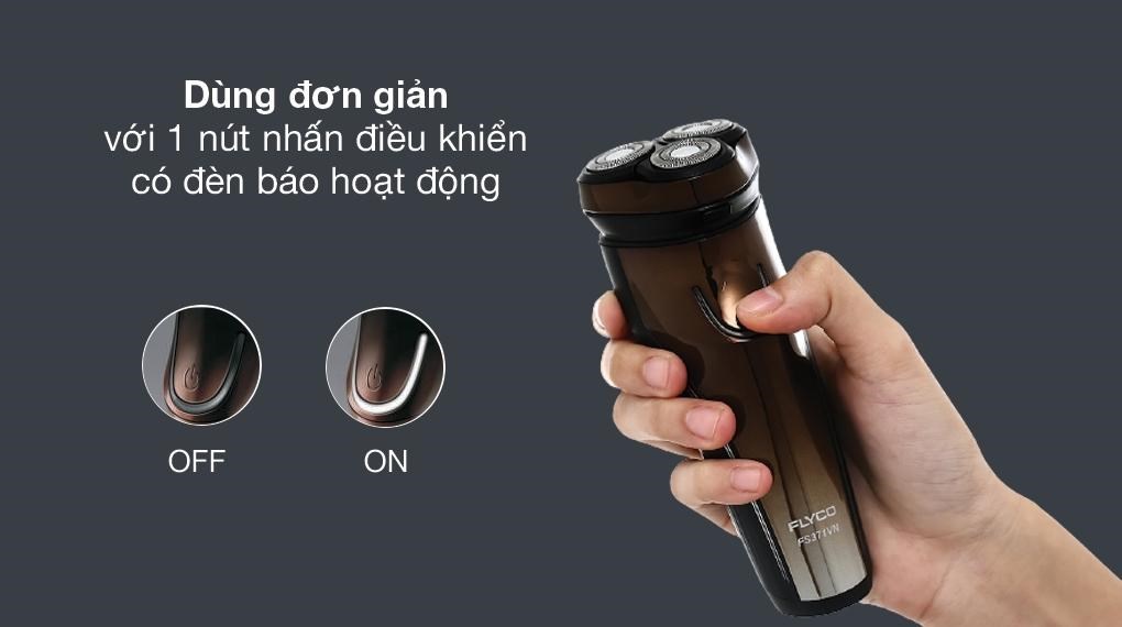 Máy cạo râu khô và ướt Flyco FS371VN
