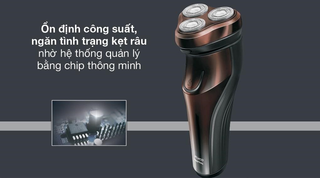 Máy cạo râu khô và ướt Flyco FS371VN
