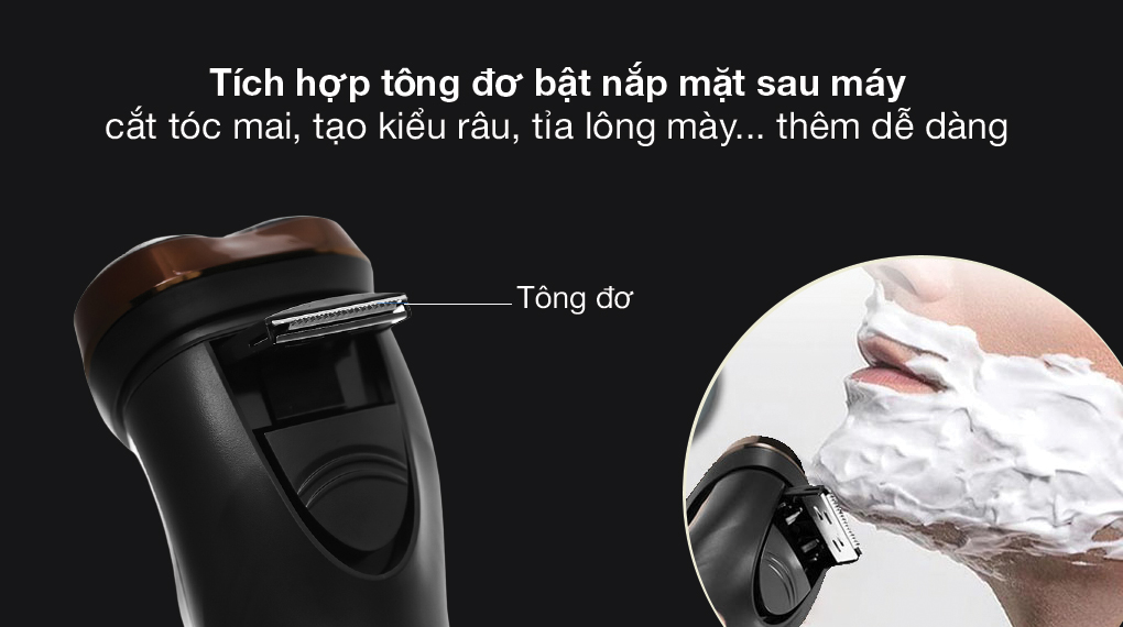 Máy cạo râu khô và ướt Flyco FS371VN