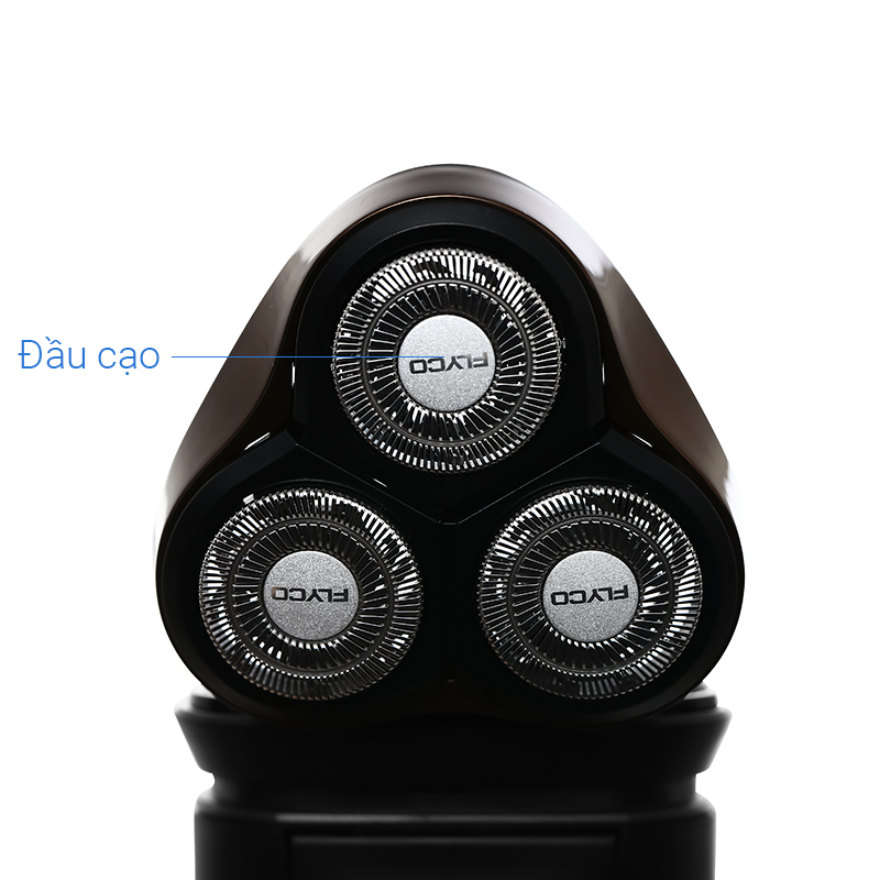 Máy cạo râu khô và ướt Flyco FS371VN Màu Vàng đồng
