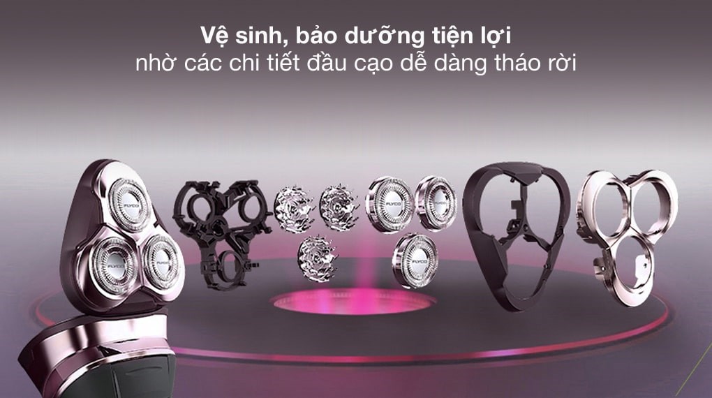 Máy cạo râu khô và ướt Flyco FS379VN
