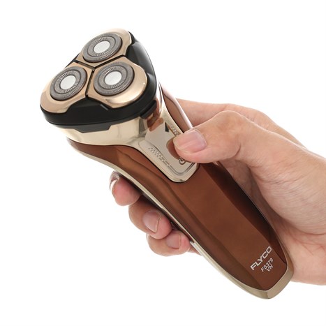 Máy cạo râu khô và ướt Flyco FS379VN Màu Nâu