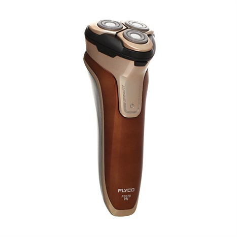 Máy cạo râu khô và ướt Flyco FS379VN Màu Nâu