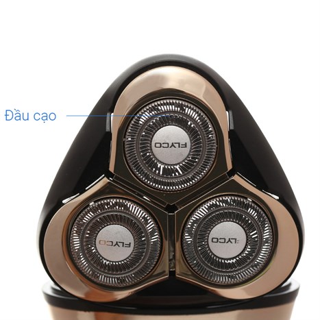 Máy cạo râu khô và ướt Flyco FS379VN Màu Nâu