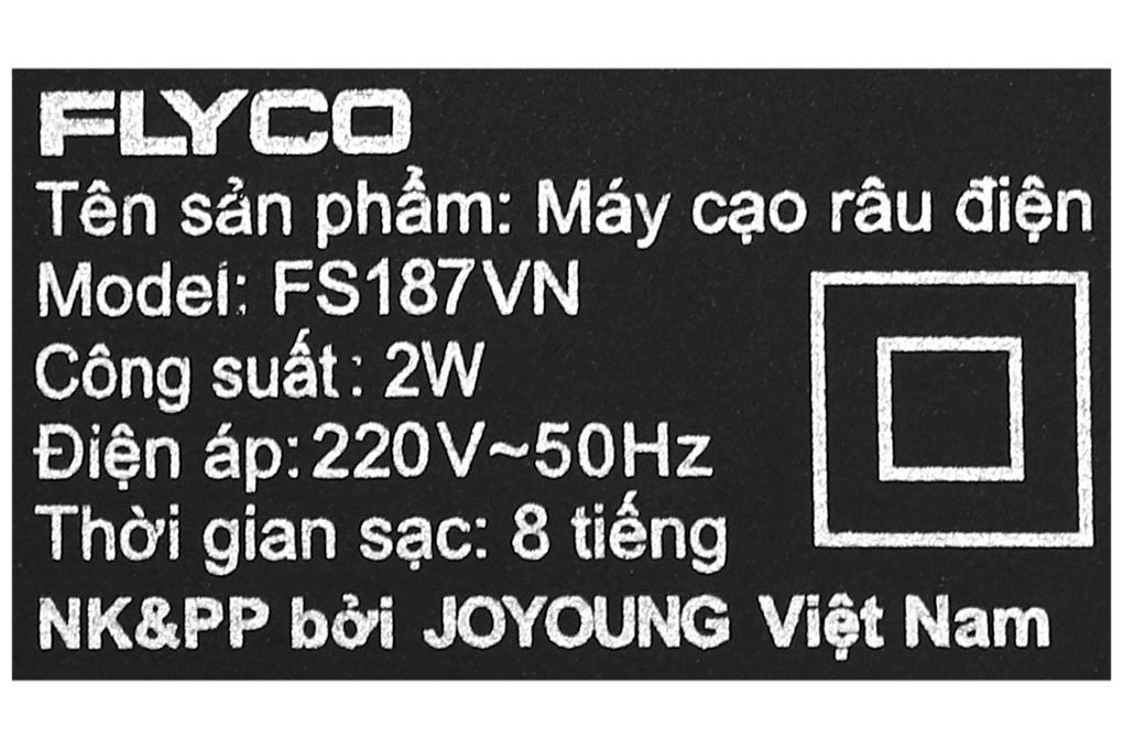 Siêu thị máy cạo râu Flyco FS187VN