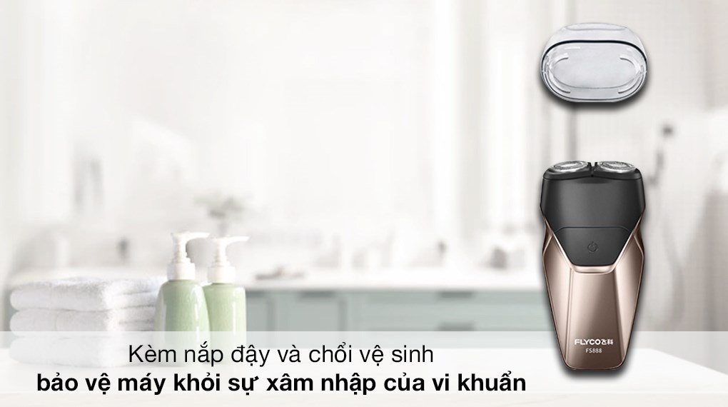 Máy cạo râu khô và ướt Flyco FS888VN