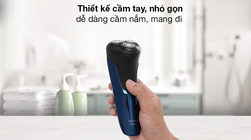 Máy cạo râu khô và ướt Flyco FS197VN