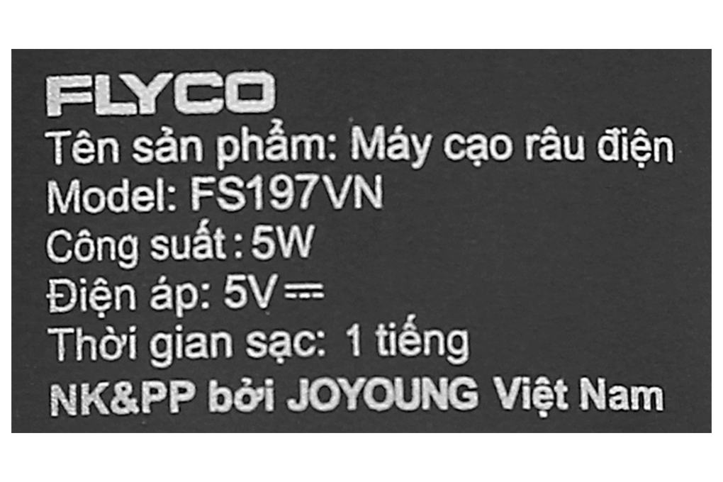 Siêu thị máy cạo râu Flyco FS197VN