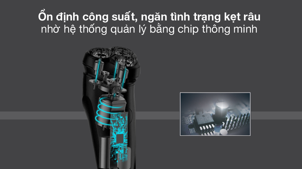 Máy cạo râu khô và ướt Flyco FS317VN