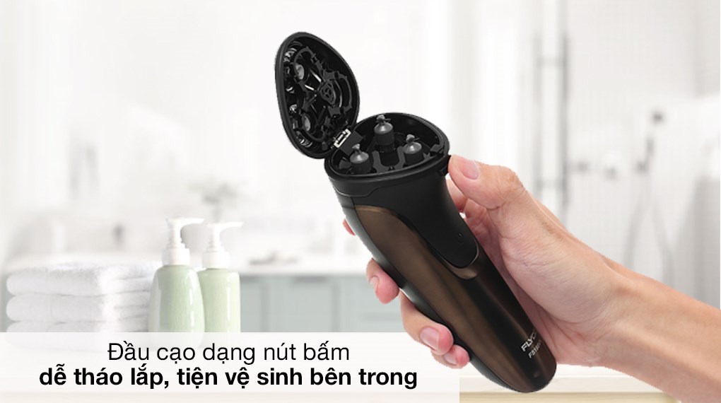 Máy cạo râu khô và ướt Flyco FS198VN